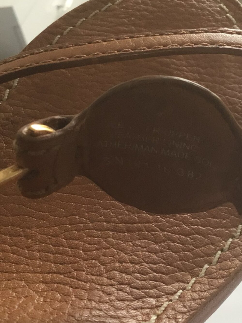 Tory Burch Miller Brown Leather Strappy Slingback Kitten Heel Sandals Size 8 - Picture 8 of 8